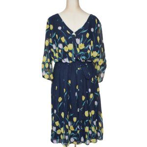 SHINESTAR: floral tulip dress